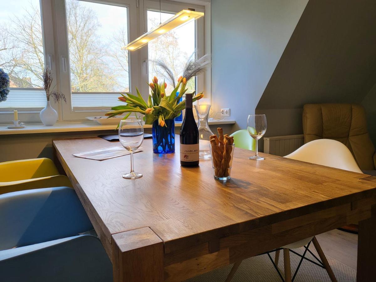 Ferienwohnung 8 Im Haus Hallig Hooge ซังคท์ พีเทอร์-ออร์ดิง ภายนอก รูปภาพ
